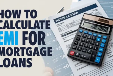 calculate EMI for mortgage loans