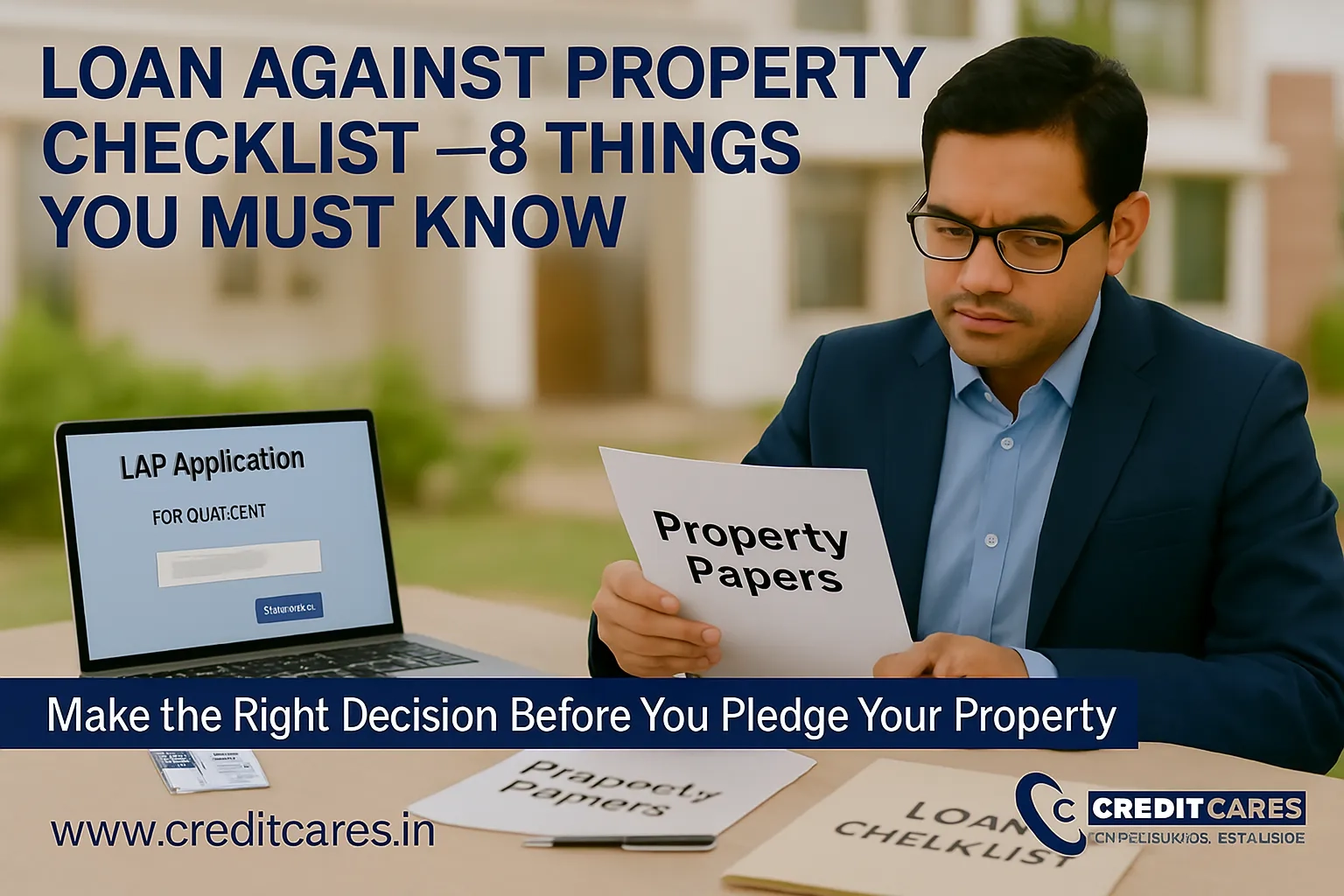 Loan Against Property Checklist – 8 Things to Know Before Applying