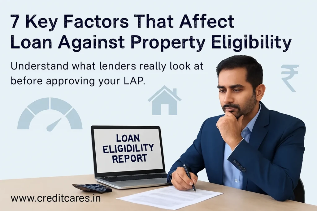 “Loan Against Property Eligibility Factors – Credit Score, Property, Income, Title”