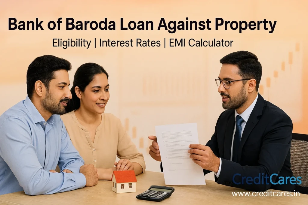 bank of baroda loan against property