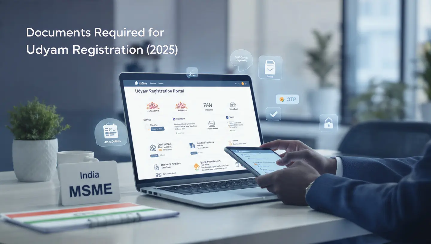 Documents Required for Udyam Registration