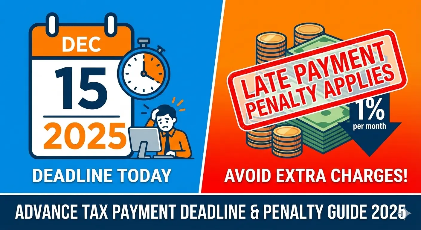 Advance Tax Payment Deadline Today: Here's How Much Penalty Will Apply for Late Payment 2025