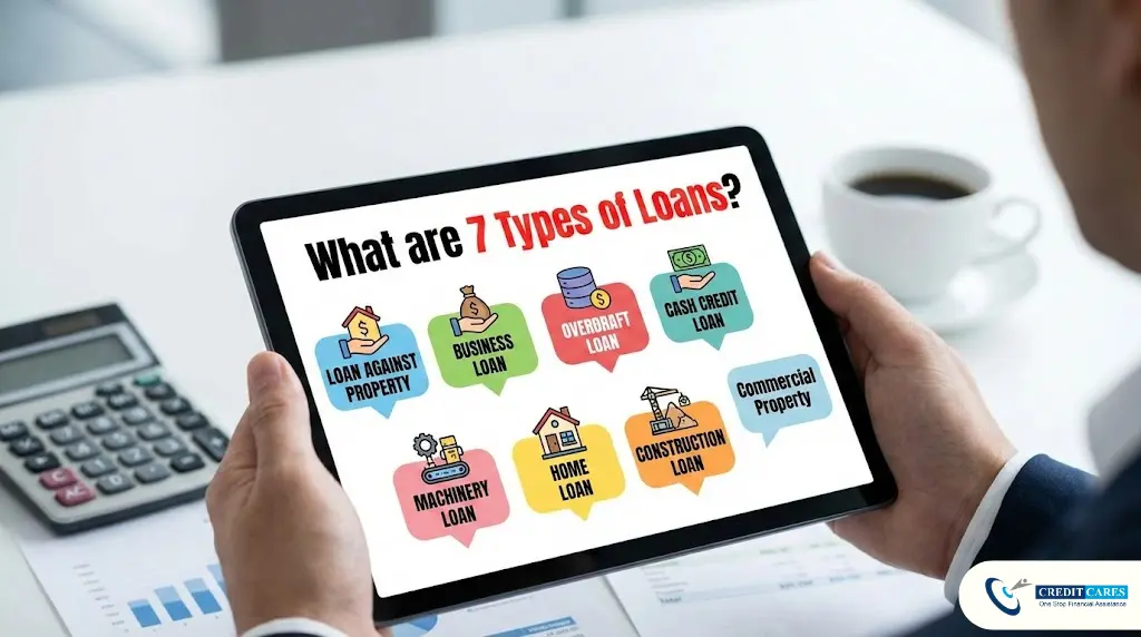 What are 7 types of loans