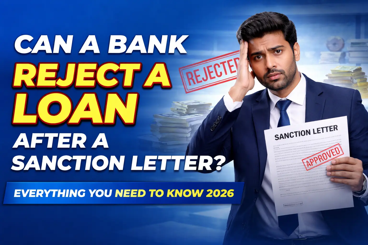 Can a Bank Reject a Loan After a Sanction Letter