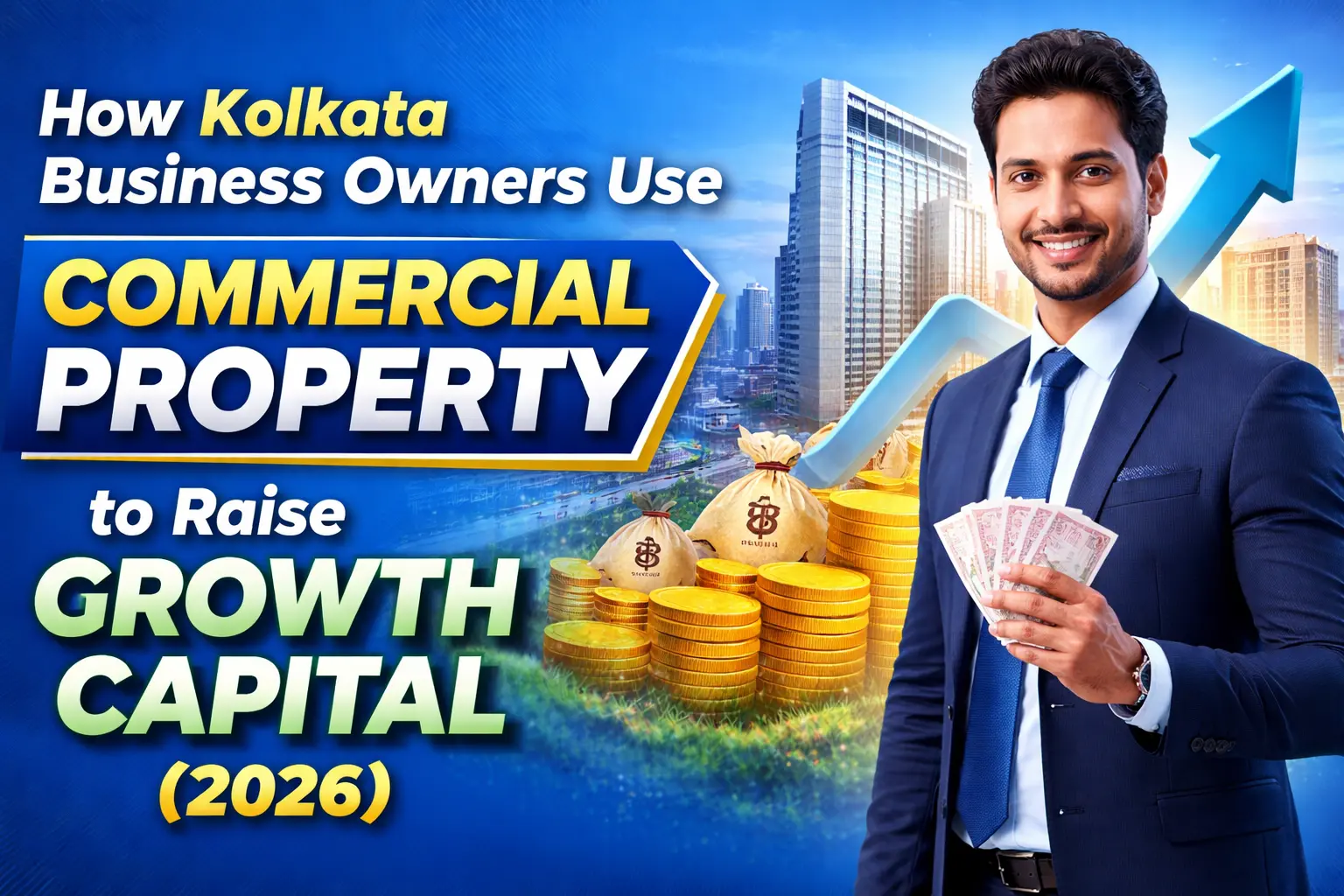 How Kolkata Business Owners Use Commercial Property to Raise Growth Capital