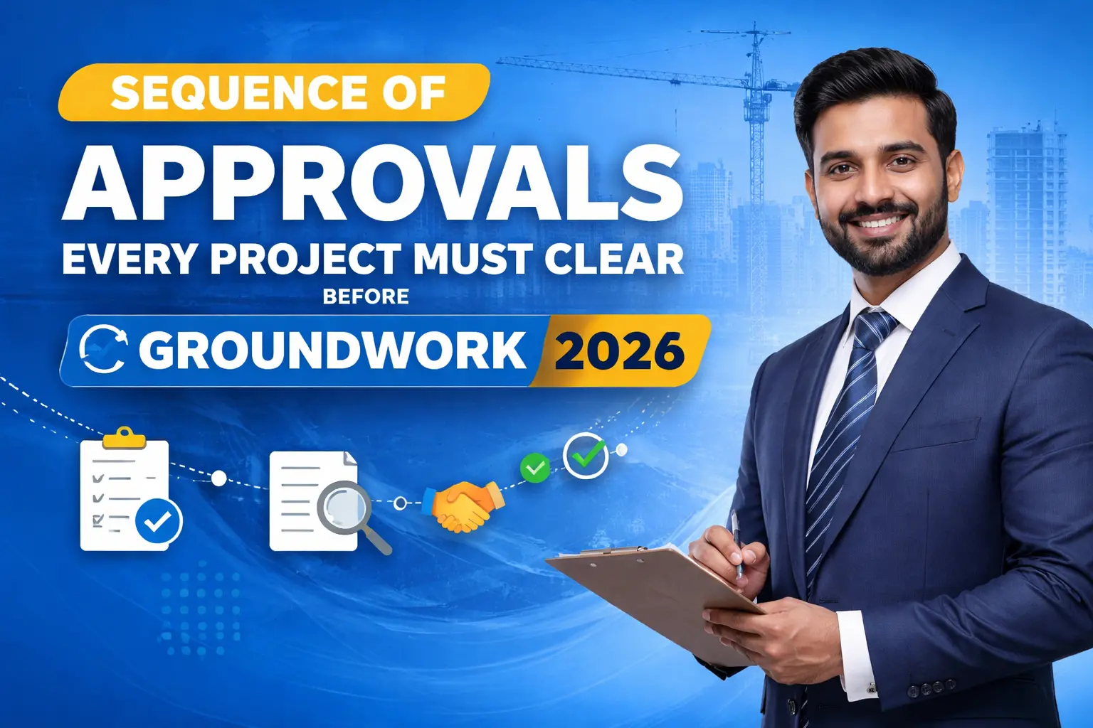 Sequence of Approvals Every Project Must Clear Before Groundwork 2026