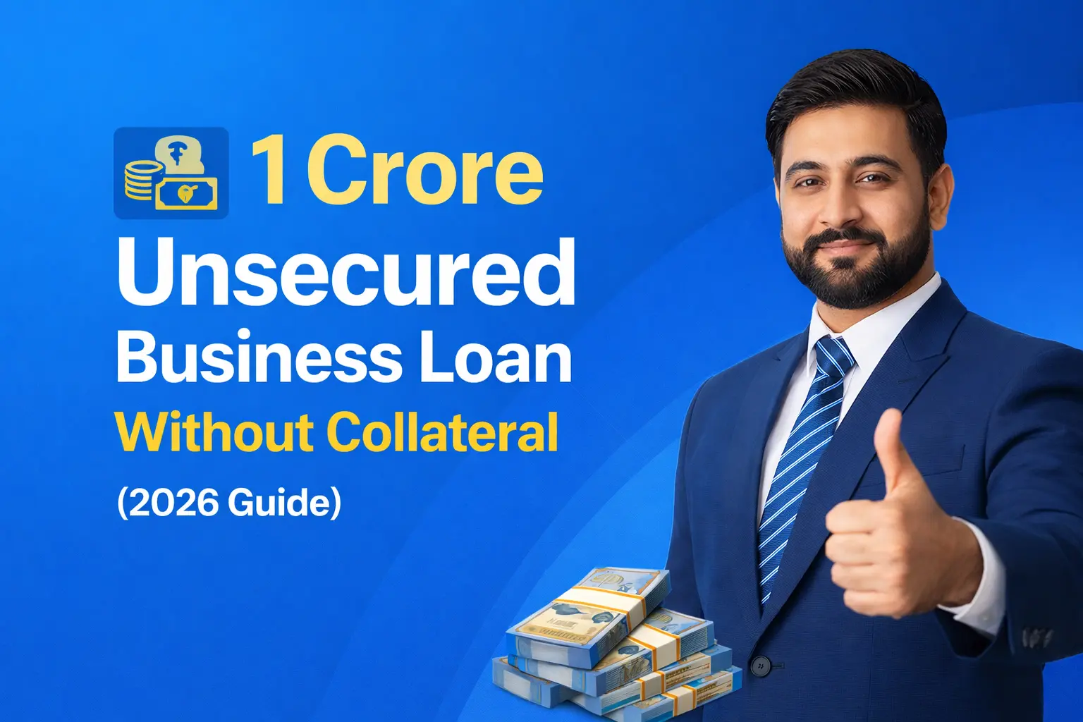 1 Crore Unsecured Business Loan Without Collateral