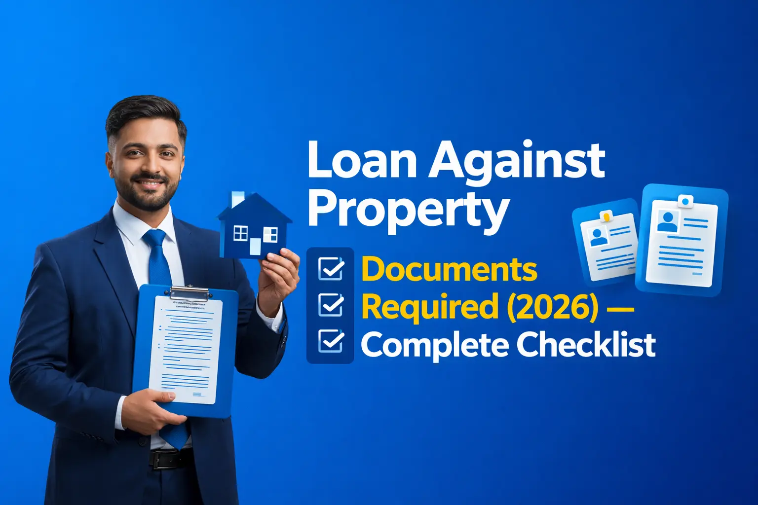 Loan Against Property Documents Required (2026) – Complete Checklist