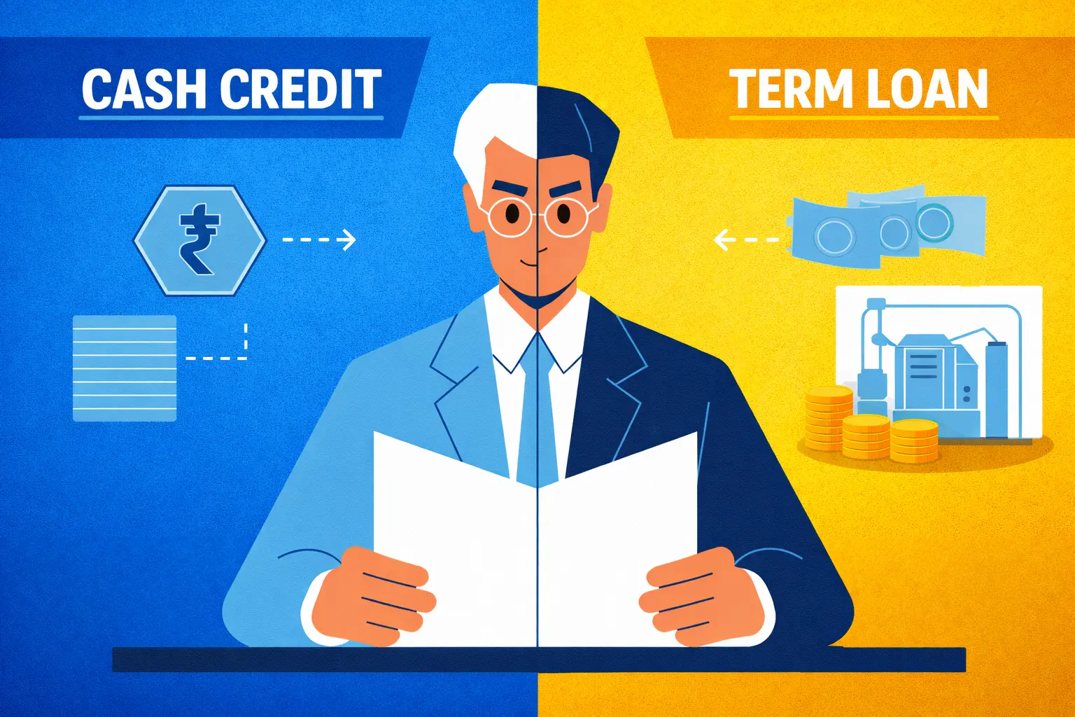 Cash Credit Loan vs. Term Loan