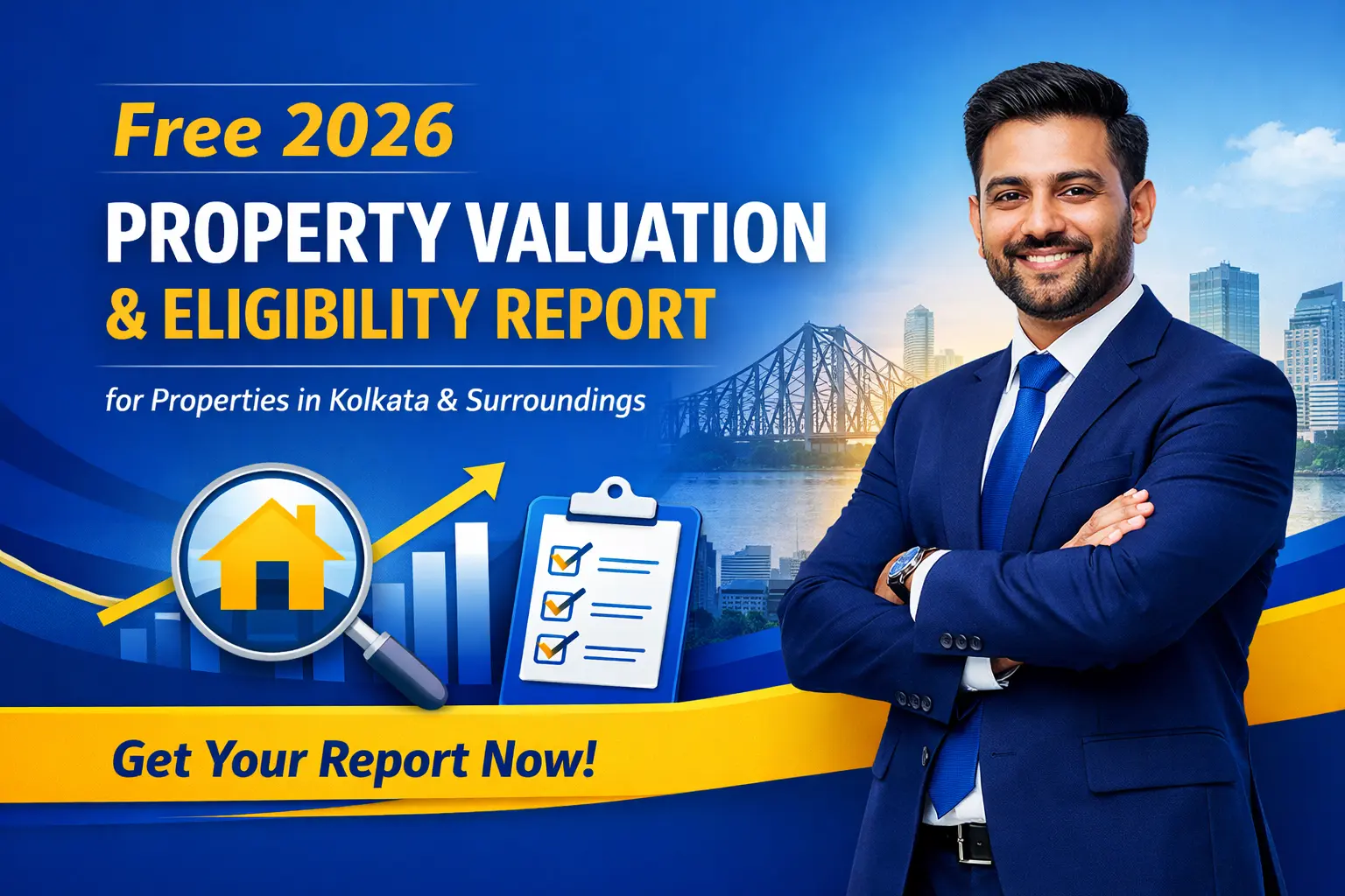 Free 2026 Property Valuation & Eligibility Report for Properties in Kolkata & Surroundings