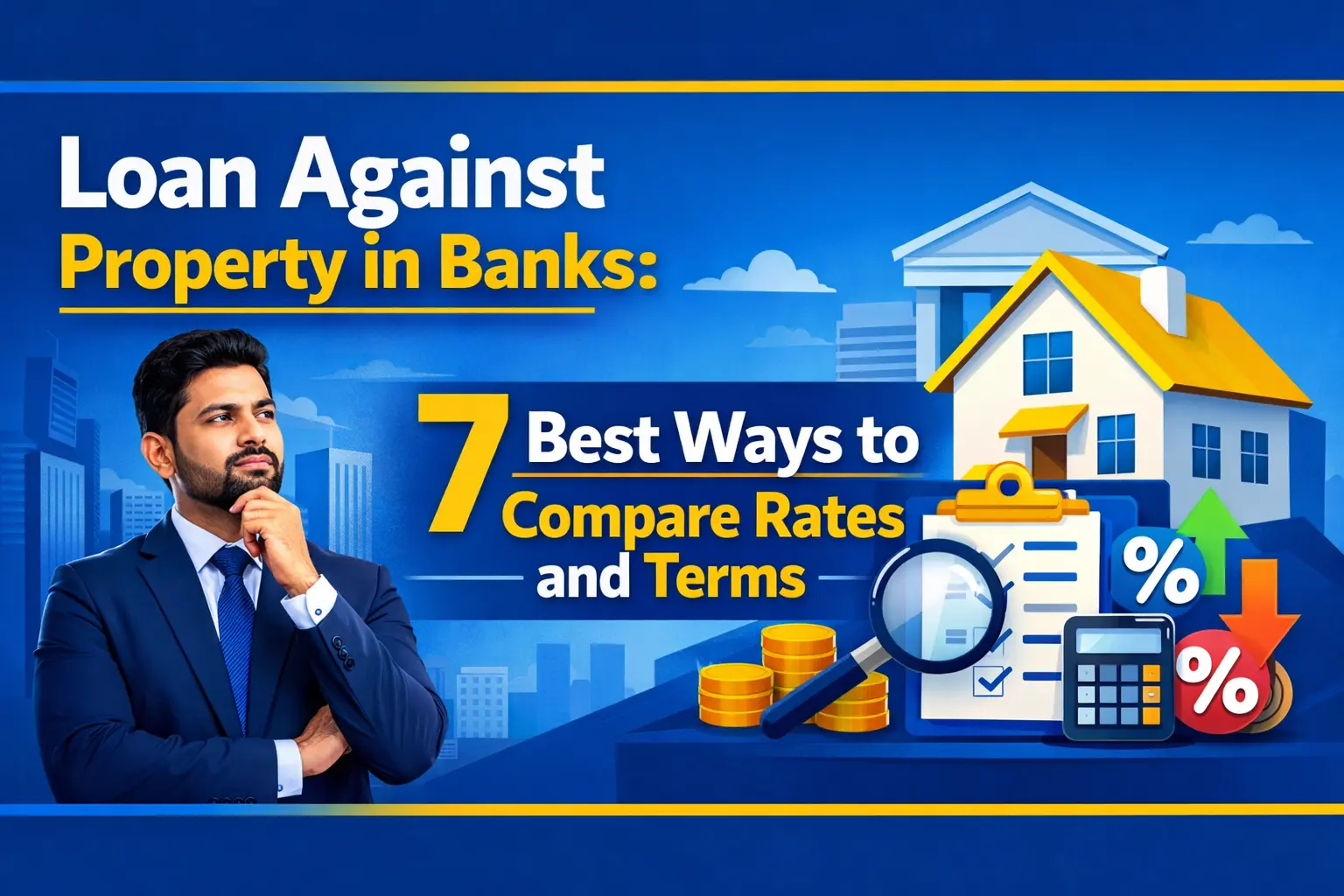 Loan Against Property in Banks: 7 Best Ways to Compare Rates and Terms