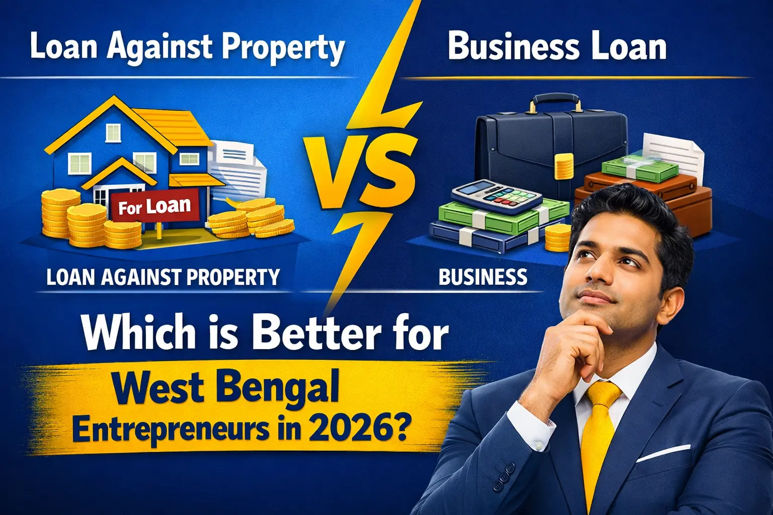 Loan Against Property vs Business Loan: Which is Better for West Bengal Entrepreneurs in 2026?