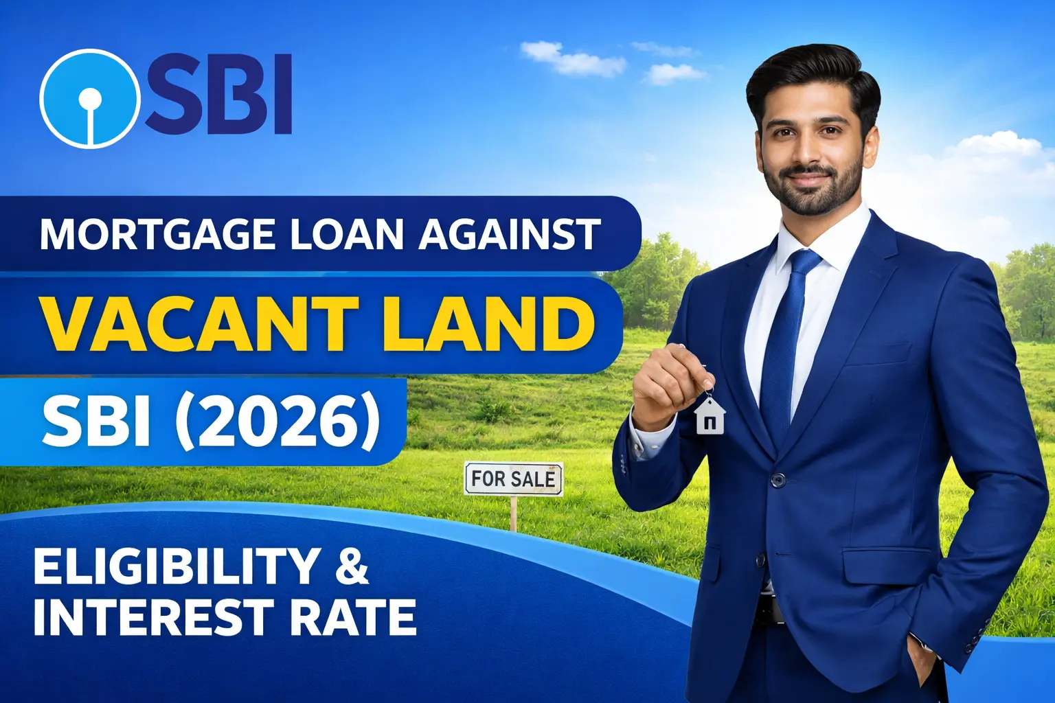 Mortgage Loan Against Vacant Land SBI
