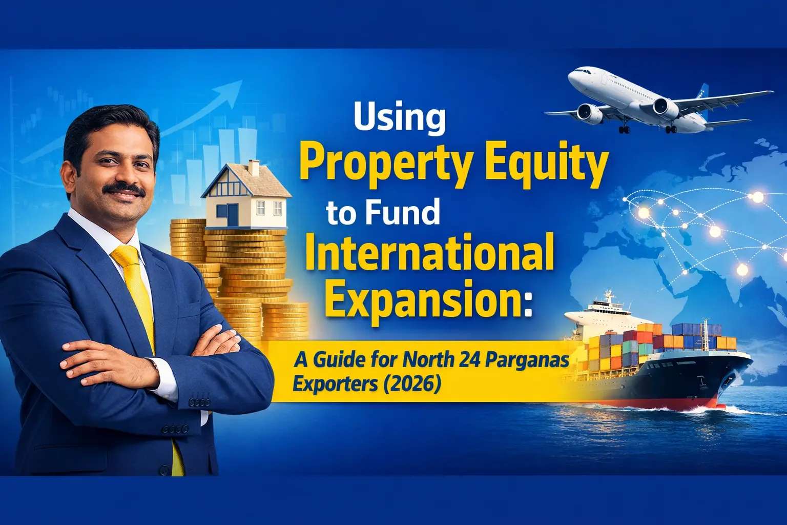 Using Property Equity to Fund International Expansion: A Guide for North 24 Parganas Exporters (2026)