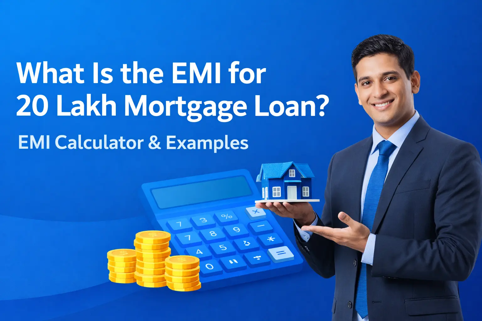 What Is the EMI for 20 Lakh Mortgage Loan