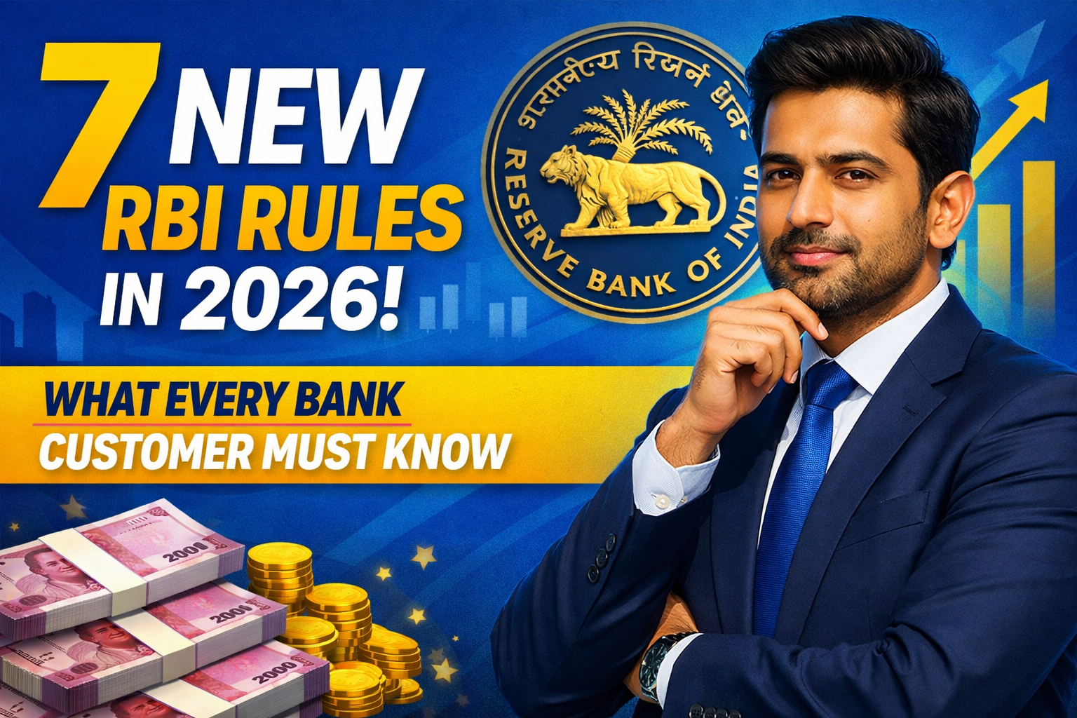 7 New RBI Rules in 2026: What Every Bank Customer Must Know in India