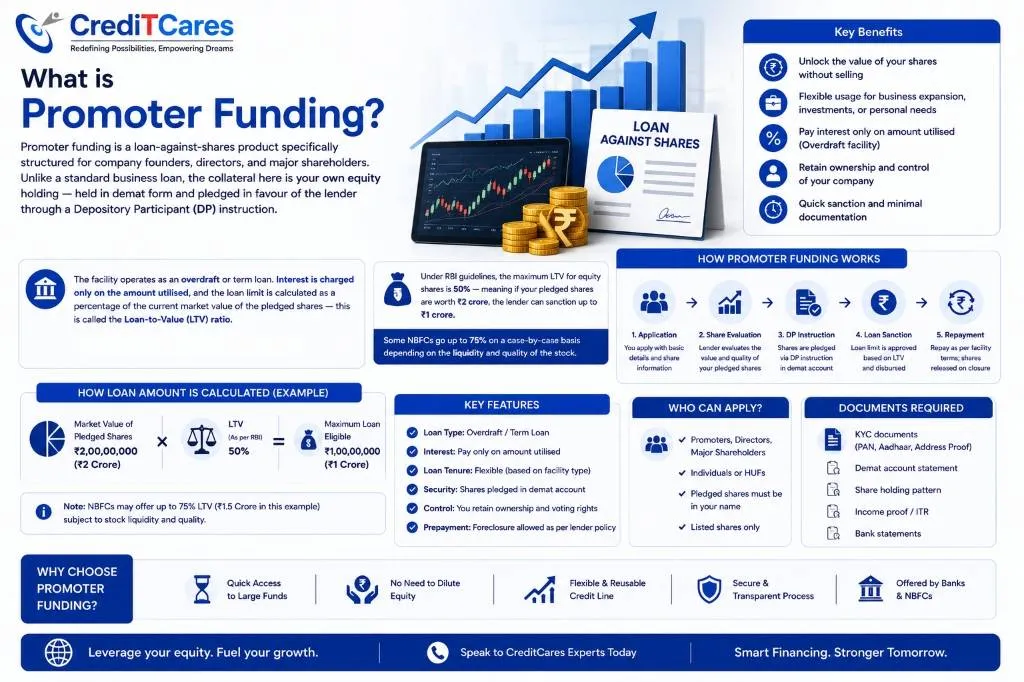 Promoter Funding Scheme Breakdown Infographic